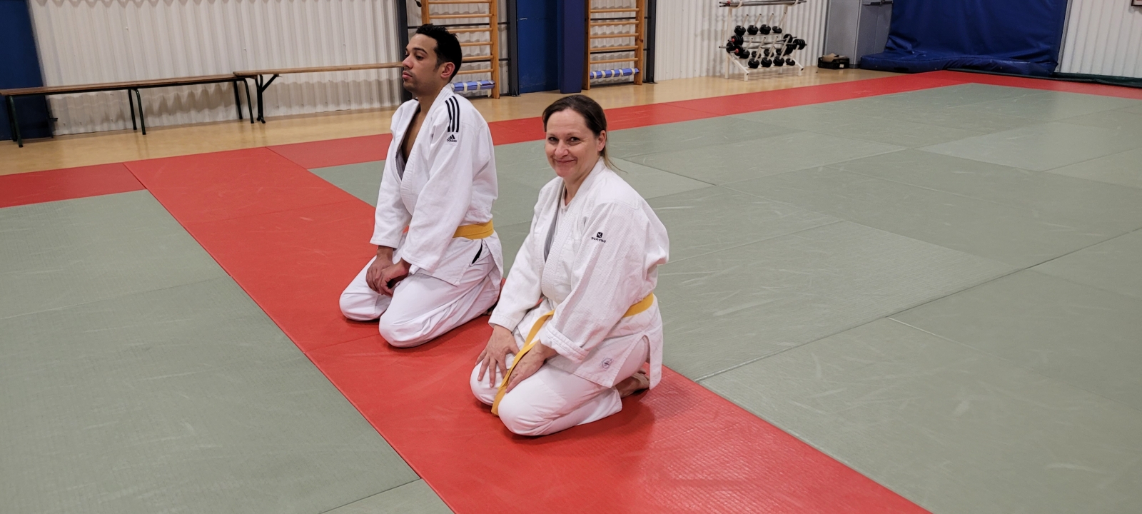 Premier passage de ceinture au Ju-Jitsu