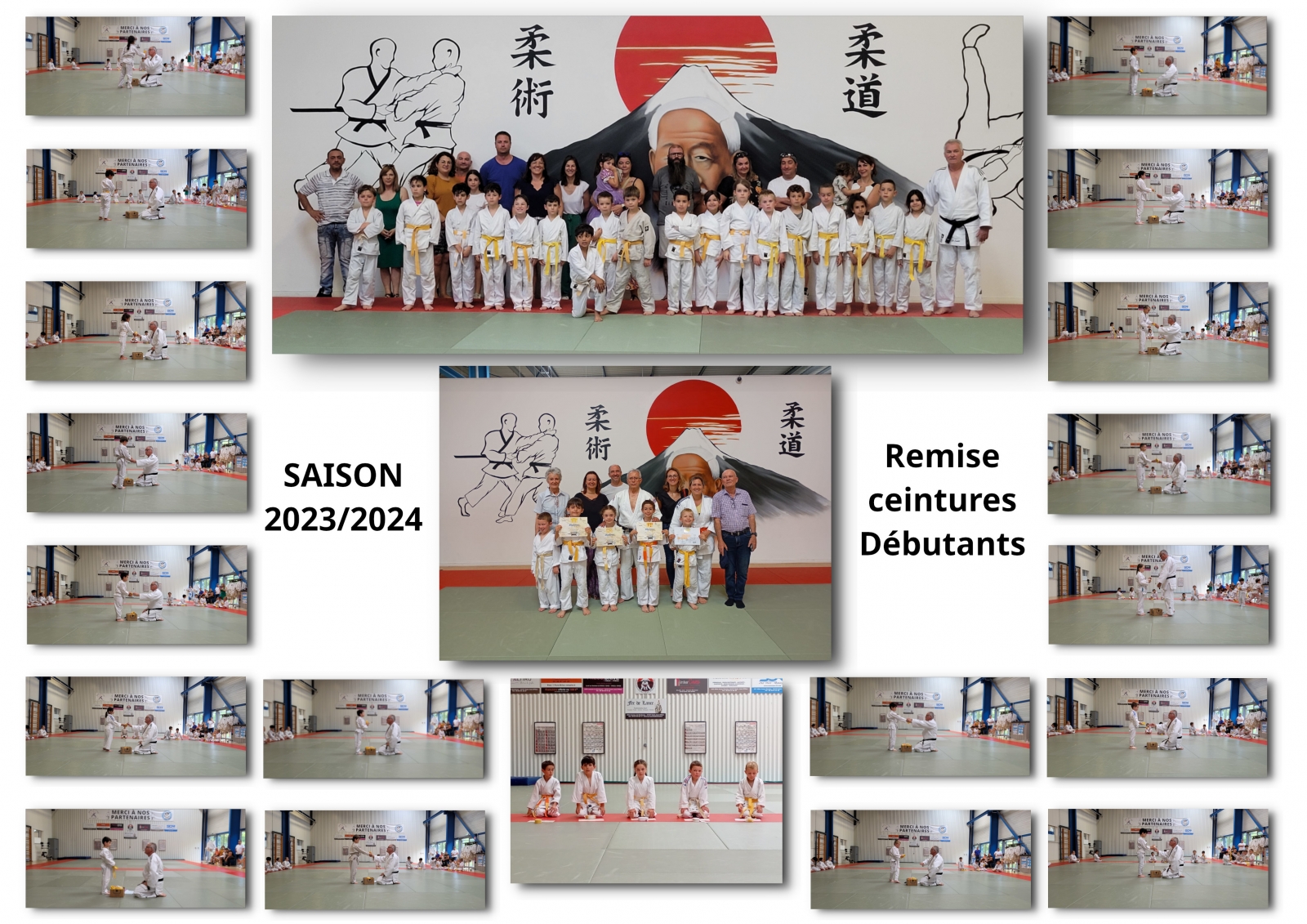 Remise ceintures débutants saison 2023/2024